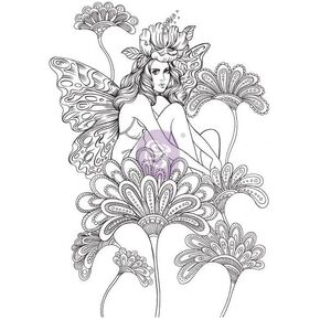 Prima Marketing Cling Stamps-Prima Princesses-Anastasia