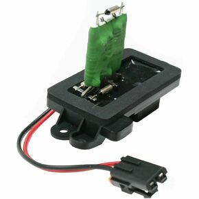 89019089 HVAC Blower Motor Fan Resistor Compatible (2 Holes Mounting Flange) Replaces# 973-004, 89018597, 22807122