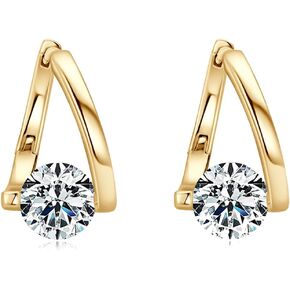 Halolux Lymphvity Germanium Earrings for Women Halolux Lymphatic Germanium Earrings Atheniz Lymphatic Earrings Dainty CZ Zircon Acupressure Earrings Lymphatic Drainage Earrings