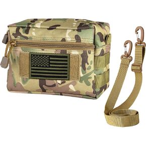 bvya Molle Pouch - Tactical Compact Water-Resistant EDC Admin Pouch Multi-Purpose Utility Gadget Gear Pouch in Kuwait