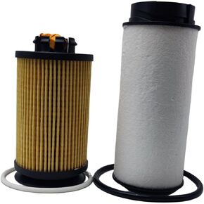 Oil Filter Fuel Filter Kit QC000001 ML239124 Compatible with Mitsubishi Fuso Canter 2012-17 Mitsubishi Canter FE125 FE130 FE160 FE180 FG4x4 Truck w/ 4P10 Engine MK667920 PF46076