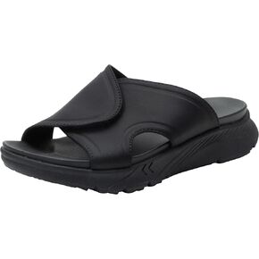 Alegria Women Orbyt Double Strap Lightweight Recovery Slide Sandal With Arch Support