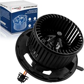 AC Blower Motor with Fan Cage Replacement Fits for 2006 BMW 325i 325xi 330i 330xi, 2007-2013 BMW 328i 335i, 2007-2008 BMW 328xi 335xi, HVAC Heater Blower Motor, Replace# 700218, 64119227670