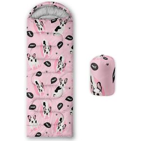 AILONEN Purple Mermaid Camping Sleeping Bags for Girls Boys Adults Backpacking,Cold Weather & Warm,Lightweight Compact Camping Backpacking for Warm Camping Hiking Outdoor Travel Hunting
