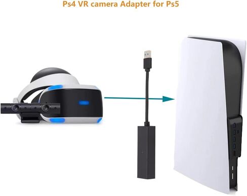 لموصل محول كاميرا Ps Vr لـ Ps5، Usb3.0 ذكر إلى أنثى PS4 VR إلى PS5 محول in Kuwait