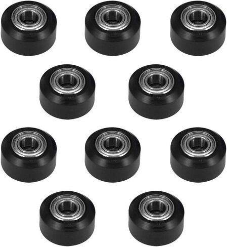 10PCS Hexagonal Eccentric Column, 20PCS Round Column, Height 8mm Inner Hole 5mm for V Wheel 3D Printer Parts (Eccentric Column 8mm Height) in Saudi Arabia