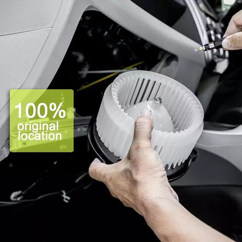 محرك منفاخ سخان 700203 لـ Acura MDX RDX TL TLXTSX؛ لبويك لوسيرن 2006-2011؛ ​​لنكولن MKX MKZ نوتيلوس؛ لجاكوار F-Type XF XFR XFR-S إلخ مع قفص المروحة in Kuwait