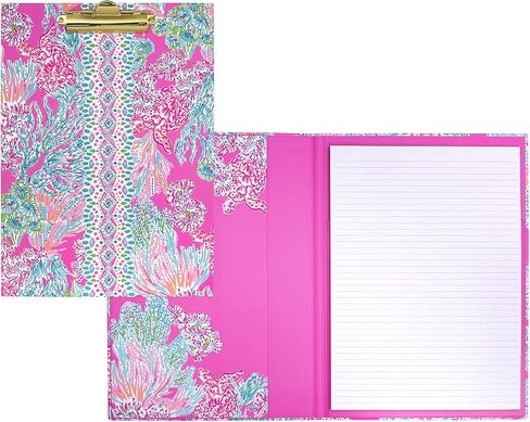 Lilly Pulitzer Clipboard Folio Golden Hour One Size in Saudi Arabia