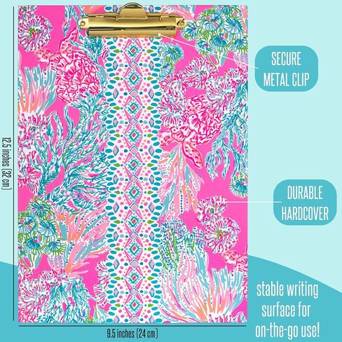 Lilly Pulitzer Clipboard Folio Golden Hour One Size in Saudi Arabia