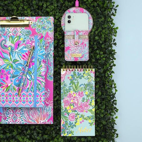 Lilly Pulitzer Clipboard Folio Golden Hour One Size in Saudi Arabia