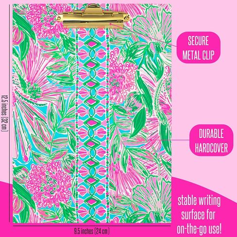 Lilly Pulitzer Clipboard Folio Golden Hour One Size in Saudi Arabia
