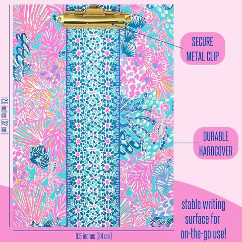 Lilly Pulitzer Clipboard Folio Golden Hour One Size in Saudi Arabia