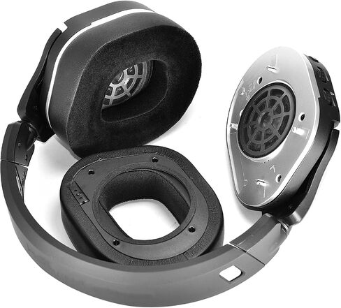 وسائد أذن بديلة 700 Gen 2 غطاء وسادة أذن متوافق مع سماعة الألعاب اللاسلكية Turtle Beach Stealth 700 Gen 2 (قطيفة سوداء وPU) in Saudi Arabia