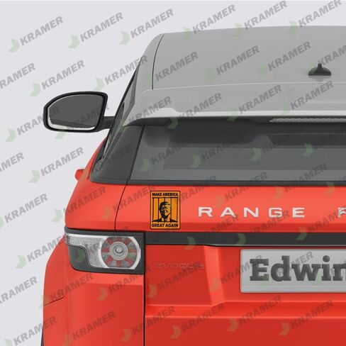 ملصق مضاد لترامب قفله يجعل أمريكا رائعة مرة أخرى لسيارة فينيل لاصقة لنافذة الشاحنة ومصد السيارة مقاس 4.5 × 3.25 بوصة. مجموعة من 2 in Kuwait