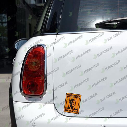 ملصق مضاد لترامب قفله يجعل أمريكا رائعة مرة أخرى لسيارة فينيل لاصقة لنافذة الشاحنة ومصد السيارة مقاس 4.5 × 3.25 بوصة. مجموعة من 2 in Kuwait