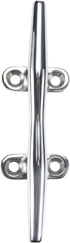 4 عبوات من قاعدة القارب المفتوحة - 6 بوصة، 316 مربط القارب من الفولاذ المقاوم للصدأ، مرابط رصيف القوارب للبحرية، سطح السفينة، الديكور البحري in Kuwait