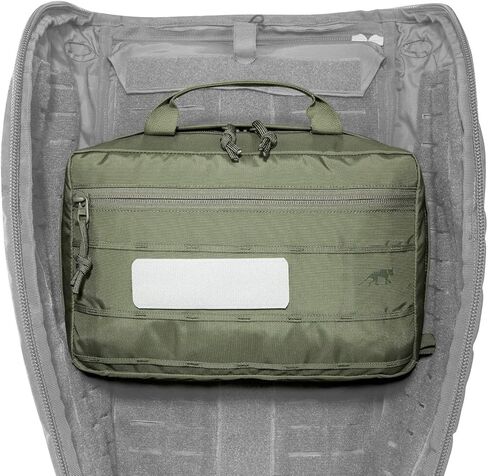 Tasmanian Tiger TT Multipurpose Pouch VL Backpack Accessory Bag with 6L Volume, Backpack Organiser with Velcro Attachment, EDC Pouch, Black in Saudi Arabia
