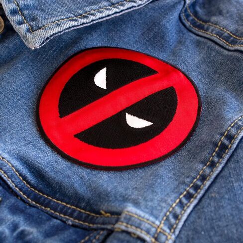 Simplicity Marvel Black Panther Applique Iron-on Patch for Clothing, Jackets, and Backpacks, 3.25" W x 3.5" H in Saudi Arabia