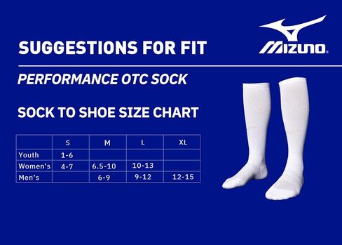 جورب أداء OTC القياسي للرجال من Mizuno in Kuwait
