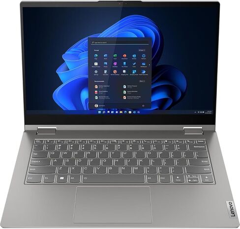 Lenovo ThinkBook 14s Yoga G3 IRU 21JG001FUS 14" Touchscreen Convertible 2 in 1 Notebook - Full HD - 1920 x 1080 - Intel Core i7 13th Gen i7-1355U Deca-core (10 Core) - 16 GB Total RAM - 8 GB On-board in Saudi Arabia