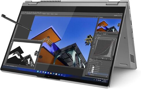 Lenovo ThinkBook 14s Yoga G3 IRU 21JG001FUS 14" Touchscreen Convertible 2 in 1 Notebook - Full HD - 1920 x 1080 - Intel Core i7 13th Gen i7-1355U Deca-core (10 Core) - 16 GB Total RAM - 8 GB On-board in Saudi Arabia