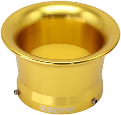 فلاتر الهواء المكربن ​​للدراجات النارية من Velocity Stack بوق قمع كاربورادور 50/55/63 مم من سبائك الألومنيوم CNC لدراجة Honda Yamaha ATV Dirt Bike Quad ZSDTRP (55 مم، أحمر، طويل) in Kuwait