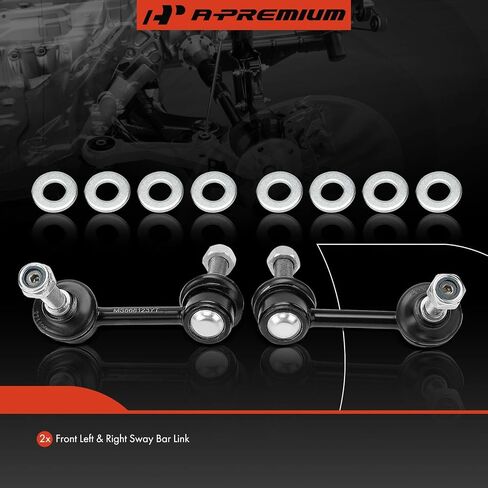 A-Premium 2 X Front Sway Bar Links Bar Bar Rinks ، متوافقة مع لكزس IS200T 2016-2017 ، IS300 2018-2021 ، IS350 2018-2023 ، GS350 2013-2020 ، GS200T ، GS300 ، GS450H ، RC350 ، RC200T ، RC300 ، RC300 in Saudi Arabia