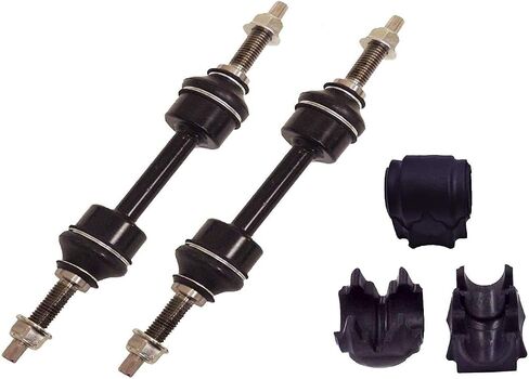 suspension dudes 4PC Front Sway Bar Links & Bushings Fits Ford F-150 2009-14 4X4 Made in USA in Saudi Arabia