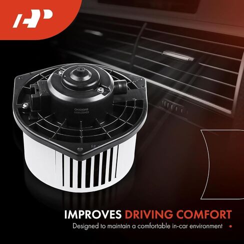 مجموعة محرك منفاخ سخان HVAC A-Premium متوافقة مع مركبات Acura وHonda - TL 2004-2008، Accord 2003-2007 - الجانب الأمامي، استبدال # 79310SDNA01، 79310SEPA02 in Saudi Arabia