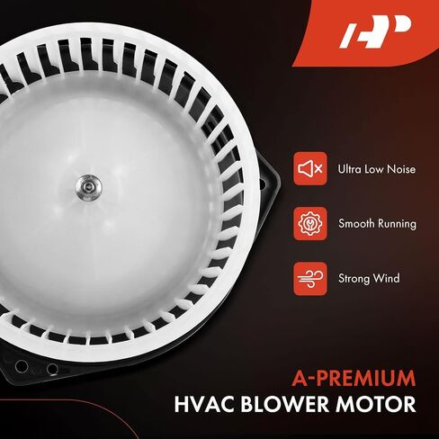 مجموعة محرك منفاخ سخان HVAC A-Premium متوافقة مع مركبات Acura وHonda - TL 2004-2008، Accord 2003-2007 - الجانب الأمامي، استبدال # 79310SDNA01، 79310SEPA02 in Saudi Arabia