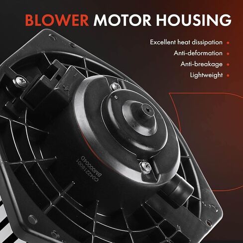 مجموعة محرك منفاخ سخان HVAC A-Premium متوافقة مع مركبات Acura وHonda - TL 2004-2008، Accord 2003-2007 - الجانب الأمامي، استبدال # 79310SDNA01، 79310SEPA02 in Saudi Arabia