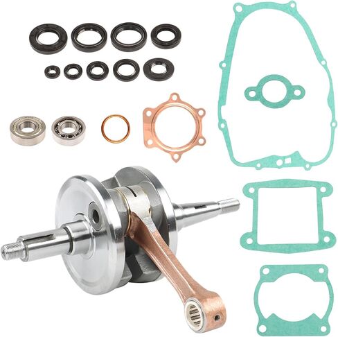 37F-11400-00-00 Crankshaft Main Bearing Oil Seal Kit Gaskets Replacement for Yamaha Blaster 200 YFS200 1988-2006 in Saudi Arabia