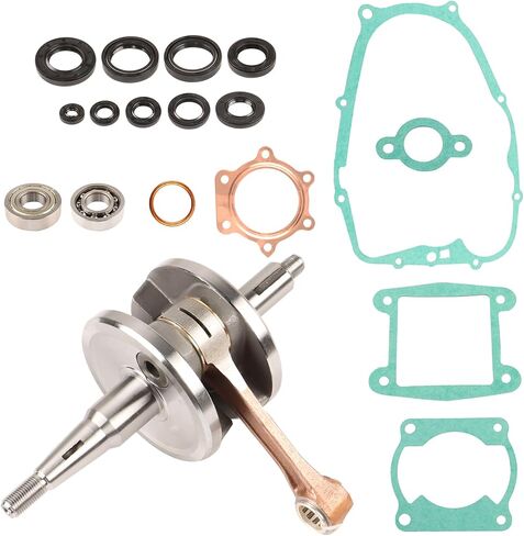 37F-11400-00-00 Crankshaft Main Bearing Oil Seal Kit Gaskets Replacement for Yamaha Blaster 200 YFS200 1988-2006 in Saudi Arabia