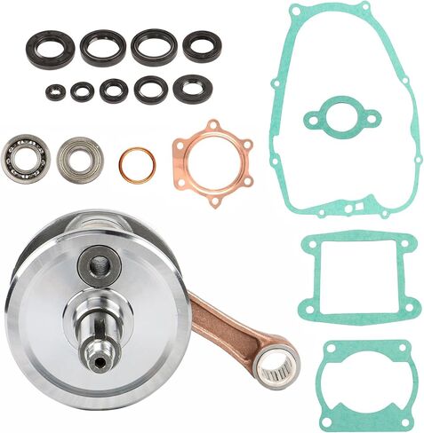 37F-11400-00-00 Crankshaft Main Bearing Oil Seal Kit Gaskets Replacement for Yamaha Blaster 200 YFS200 1988-2006 in Saudi Arabia