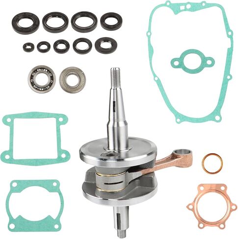 37F-11400-00-00 Crankshaft Main Bearing Oil Seal Kit Gaskets Replacement for Yamaha Blaster 200 YFS200 1988-2006 in Saudi Arabia