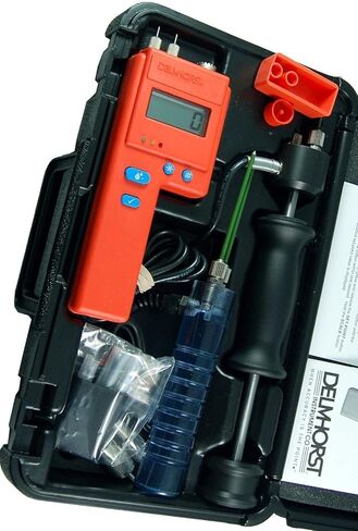 مجموعة أدوات قياس الرطوبة الرقمية من Delmhorst BD-2100/26/21/PKG مع 324CAS-0066، 26-ES، 21-E، (10) 496 دبابيس in Kuwait