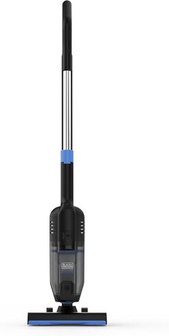 BLACK+DECKER Powerseries Lite Corded 3 in 1 Stick Vacuum, Upright to Hand-Vac Multi Surface, HEPA Filtration, Powerful 12k Pa, Ideal for Hard Floor, Low Carpet, Pet Hair Home & Office use, Black in Saudi Arabia