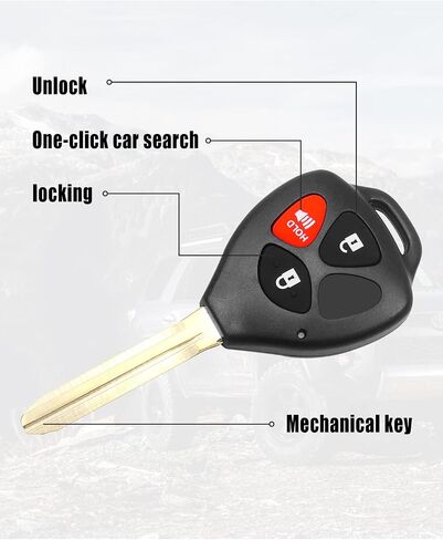 2 Pack Key Fob Remote G Chip Compatible with Toyota 4Runner 2010-2019 Rav4 2010-2012 Yaris 2012-2014, HYQ12BBY HYQ12BDC Keyless Entry Remote Control Key in Saudi Arabia