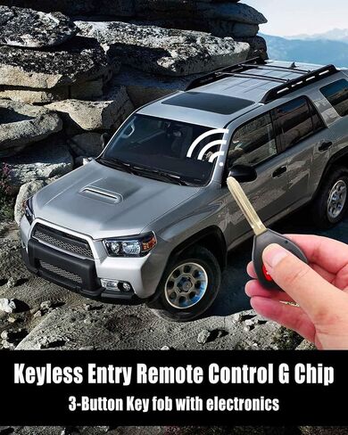 2 Pack Key Fob Remote G Chip Compatible with Toyota 4Runner 2010-2019 Rav4 2010-2012 Yaris 2012-2014, HYQ12BBY HYQ12BDC Keyless Entry Remote Control Key in Saudi Arabia