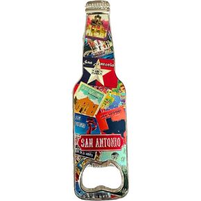 Vacation Spots Collectable Souvenir Refrigerator Magnet with Bottle Opener (New Orleans, Louisiana)