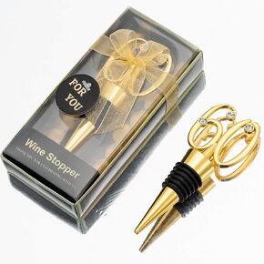 12Pcs 50th Wine Stopper Party Favors 50th Anniversary Party Gifts Black and Gold 50 Birthday Party Gifts Souvenirs Decorations for Guests (12, 50)