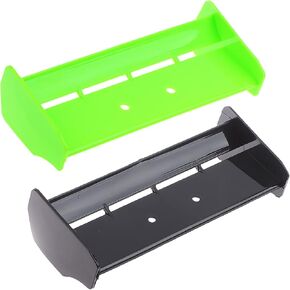 1:10 Scale RC Plastic Rear Spoiler Tail Wing for 1/10 Scale RC Racing Car Off-Road Buggy Truck Accessories for HPI KYOSHO HSP 94106 94107 94166 06021 (Black)