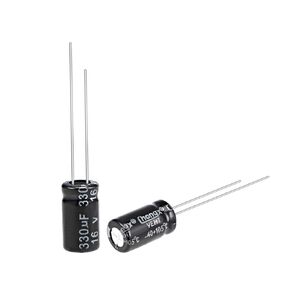 uxcell 330uF 16V Capacitor, Aluminum Electrolytic Capacitors 105C High Temp 100pcs