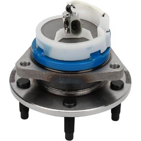 BRTEC 512222 Rear Wheel Hub and Bearing Assembly for Buick Rendezvous 2002 2003 2004 2005 2006 2007 5 Lugs W/ABS FWD Only