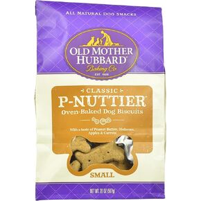 Wellpet 634413 6-Pack Extra Tasty P-Nuttier Biscuits, Mini, 20-Ounce