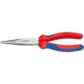 KNIPEX - 26 12 200 SBA Tools - Long Nose Pliers With Cutter, Multi-Component (2612200SBA)