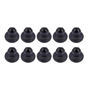 Wheel Nut Lug Nut 6509424AA Compatible with Dodge 2012 / Ram 3500 4000 4500 5500 2012-2023 M14-1.50 Flange - 22mm Hex, 28.5mm Length Medium Pack of 10pcs