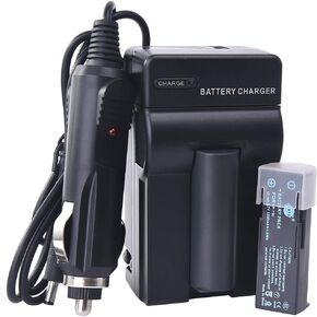 DSTE 2X NP-700 Rechargeable Li-ion Battery + Travel & Car Charger DC58 for Konica Minolta DG-X50 DiMAGE X50 X60 Camera as Pentax D-LI72 Sanyo DB-L30 Samsung SLB-0637