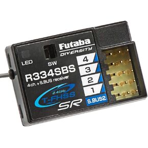Futaba Systems R334SBS S.Bus2 T-FHSS SR HV Receiver, FUTL7688