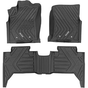 Rough Country Flex-Fit Floor Mats for 2016-2023 Toyota Tacoma - FF-71216